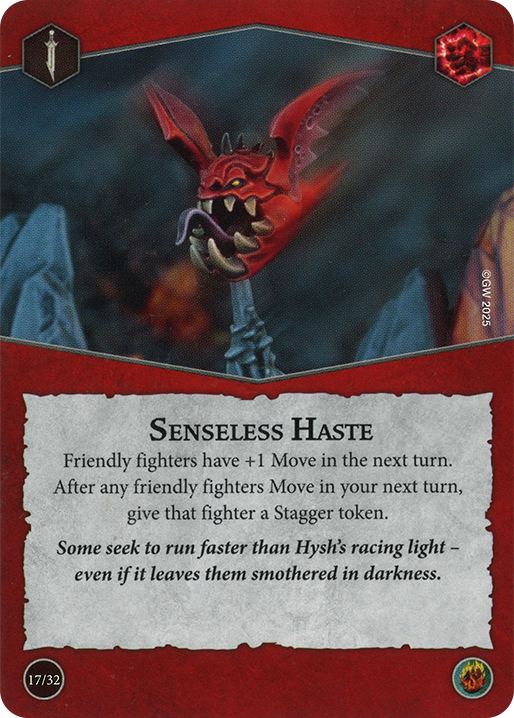 Senseless Haste